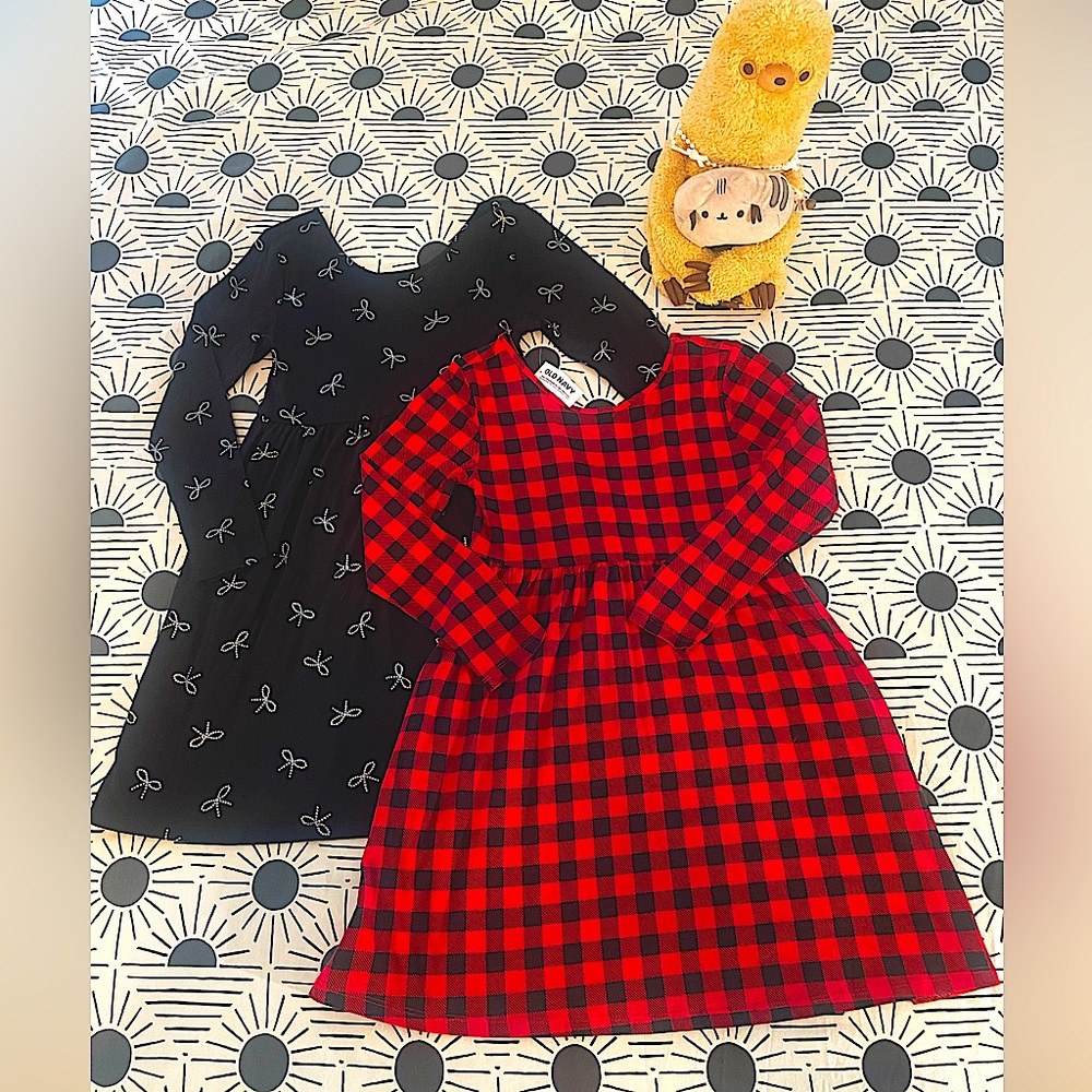 Casual & Festive Pair of Girl’s Skater Dresses/ NWT (Sz 10/12)